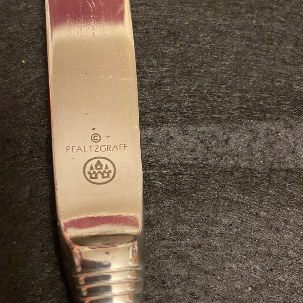 Pfaltzgraff Providence 18/10 Stainless Steel 3 Piece Flatware Set~ Korea